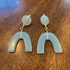 Madewell Acrylic Chandelier Earrings